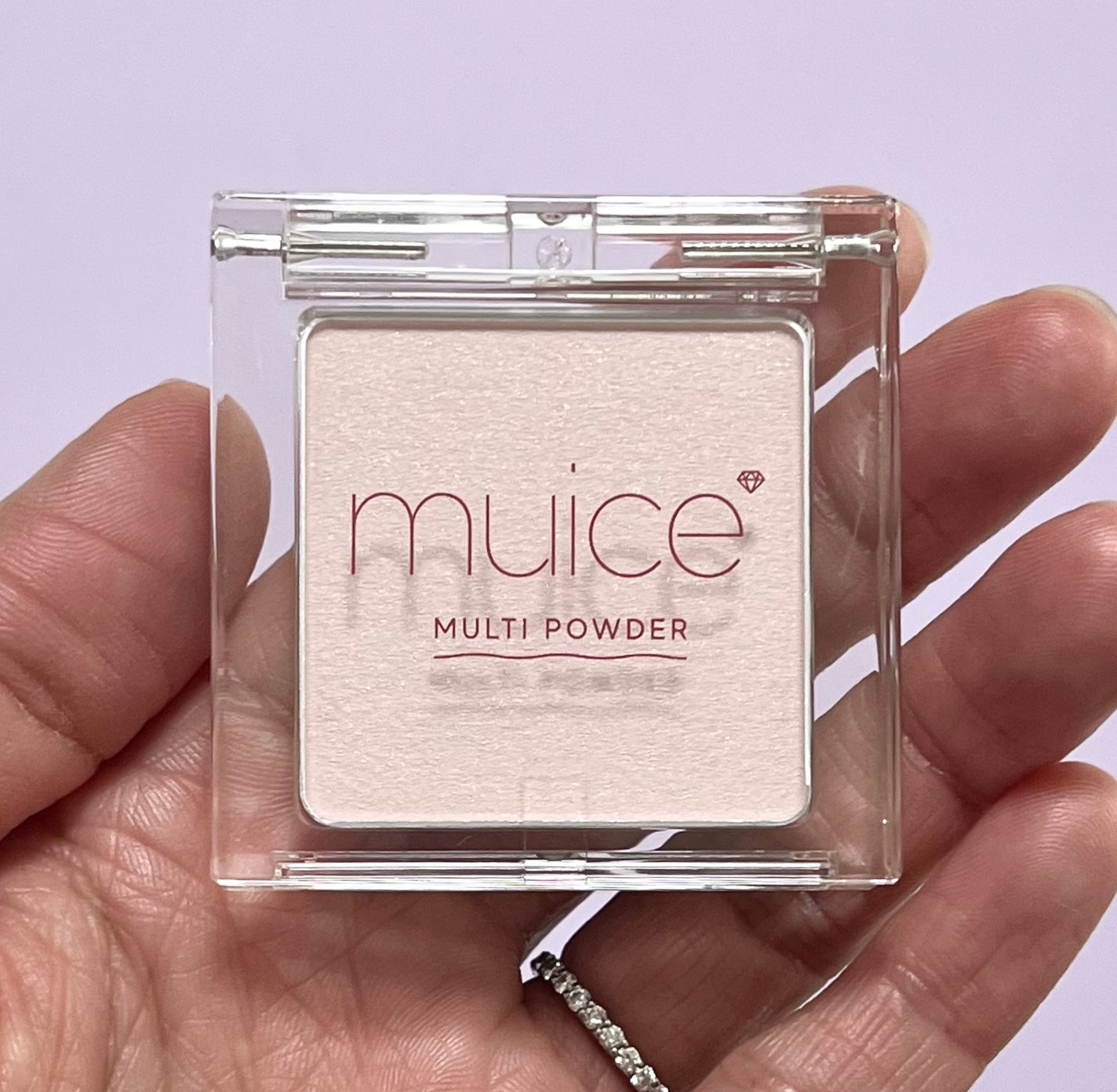 スポットメンテパウダー/muice/プレストパウダーを使ったクチコミ(3枚目)