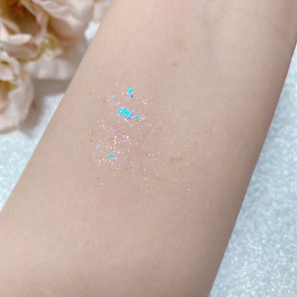 シャンパンアイグリッター/Peach C/グリッターを使ったクチコミ(8枚目)