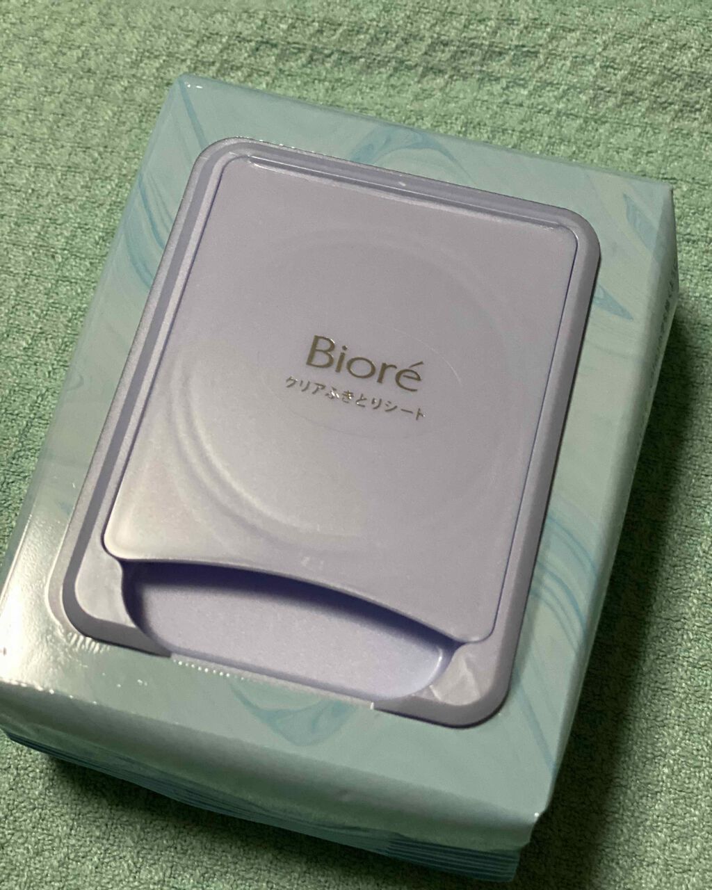 クリアふきとりシート/ビオレ/クレンジングシートを使ったクチコミ(1枚目)