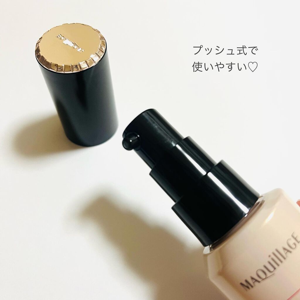 ドラマティックエッセンスリキッド/マキアージュ/リキッドファンデーションを使ったクチコミ(3枚目)