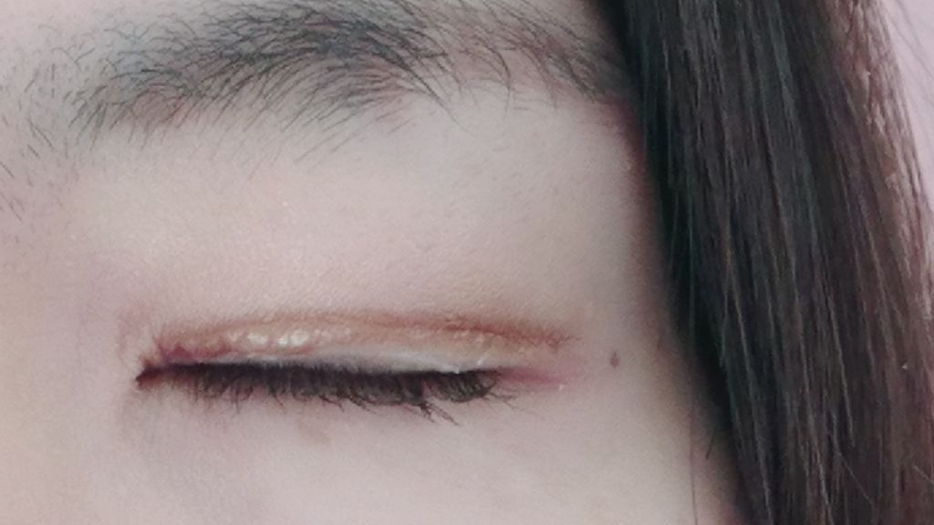 描くふたえアイライナー/CEZANNE/リキッドアイライナーを使ったクチコミ(3枚目)