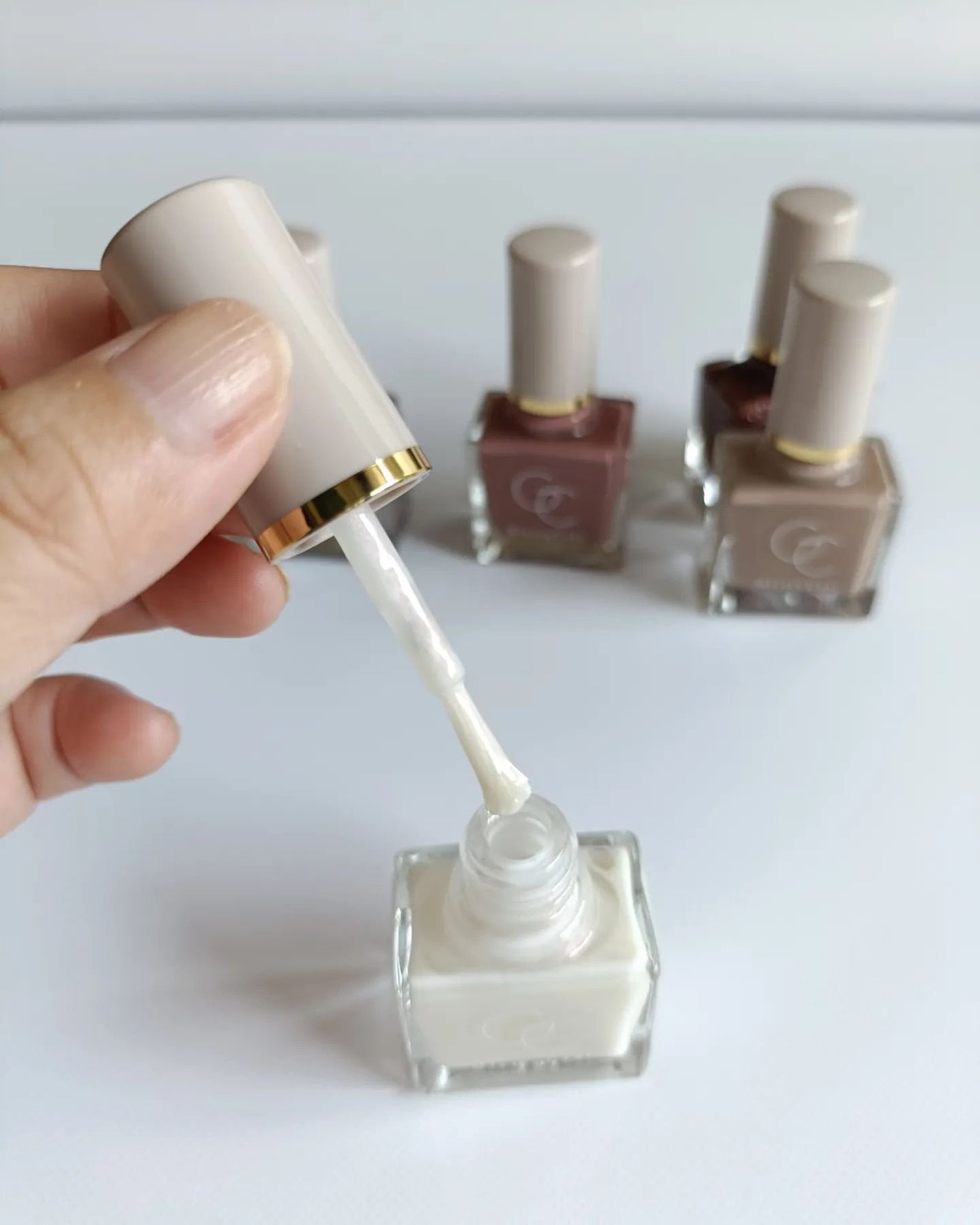 グロッシーコート/スキューズミー/オールインワンネイルを使ったクチコミ(2枚目)