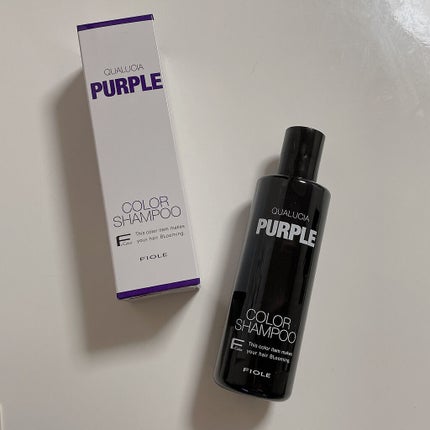 クオルシア カラーシャンプー/クオルシア/市販シャンプーを使ったクチコミ(1枚目)