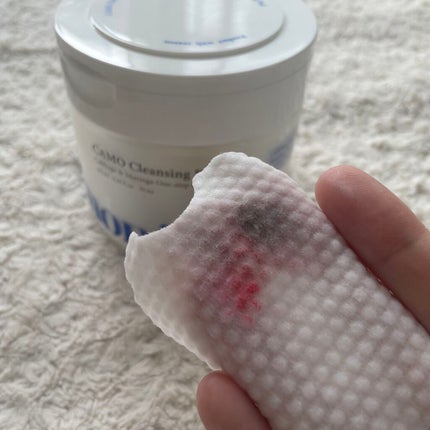 CAMO クレンジングパッド/keenoniks/クレンジングシートを使ったクチコミ(4枚目)