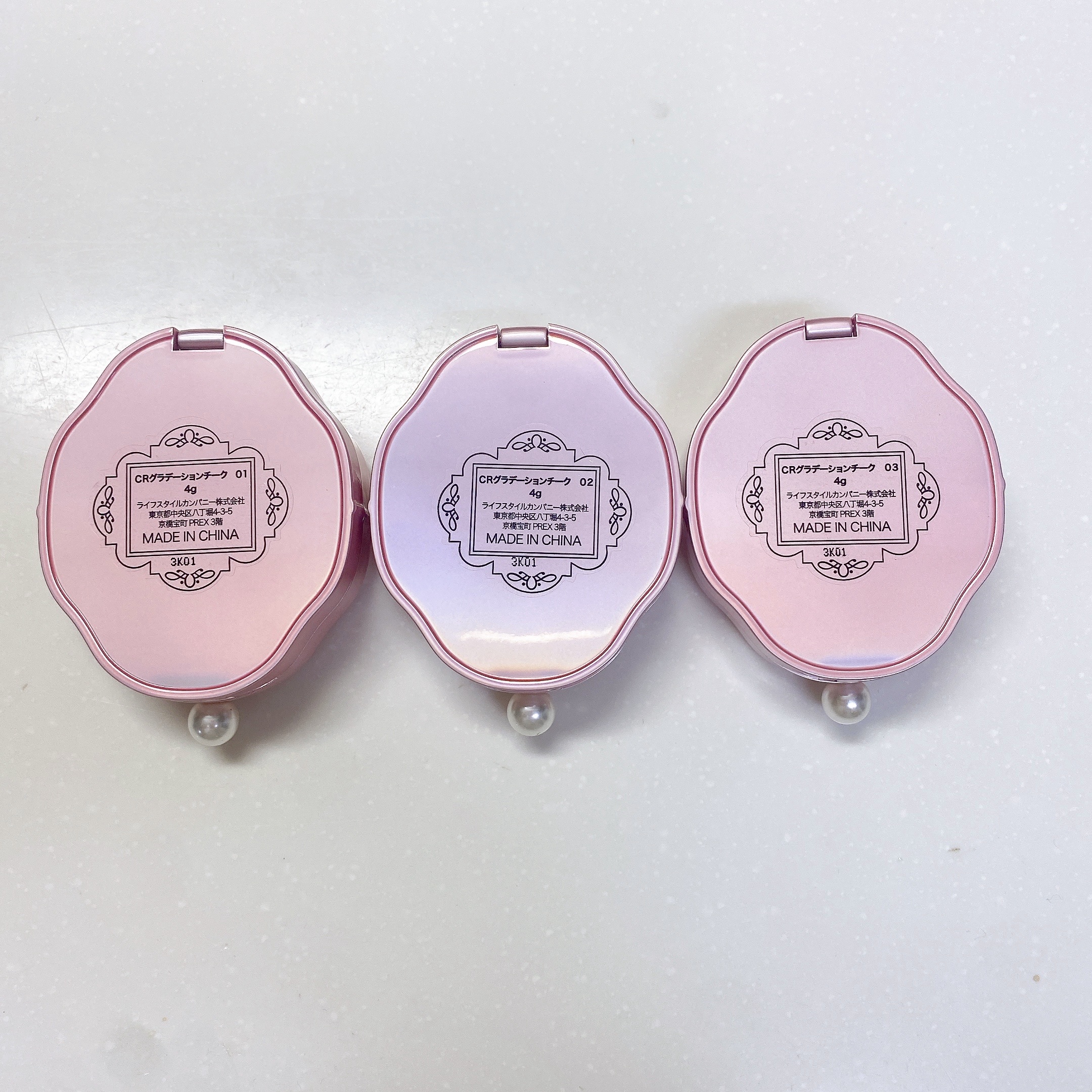 女王のカメオグラデーションチーク/COLORROSE/パウダーチークを使ったクチコミ（3枚目）