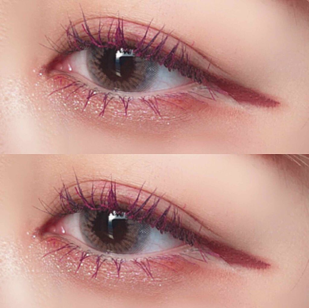 ダイヤモンドシリーズ カラーマスカラ/ZEESEA/マスカラを使ったクチコミ(4枚目)