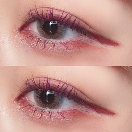 ダイヤモンドシリーズ カラーマスカラ/ZEESEA/マスカラを使ったクチコミ(4枚目)