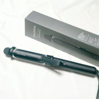 SALONIA スムースシャイン カールヘアアイロン　ブラック 32mm/SALONIA/カールアイロンを使ったクチコミ（1枚目）