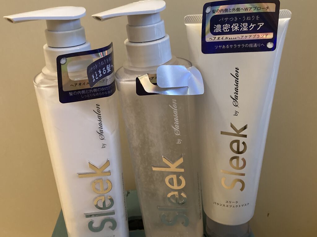 バランスエフェクトシャンプー／トリートメント/スリーク by サラサロン/市販シャンプーを使ったクチコミ（1枚目）