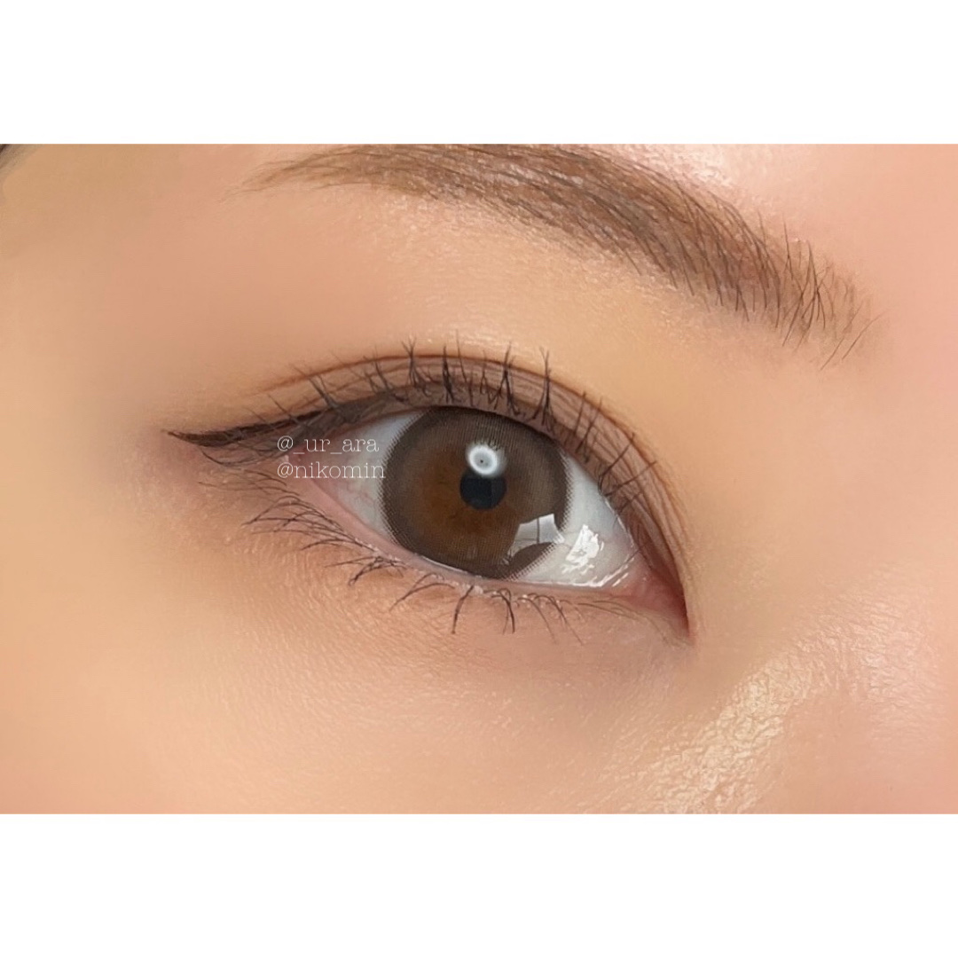 chuuLENS Milk&Tea 1day/chuu LENS/ワンデー（１DAY）カラコンを使ったクチコミ（2枚目）