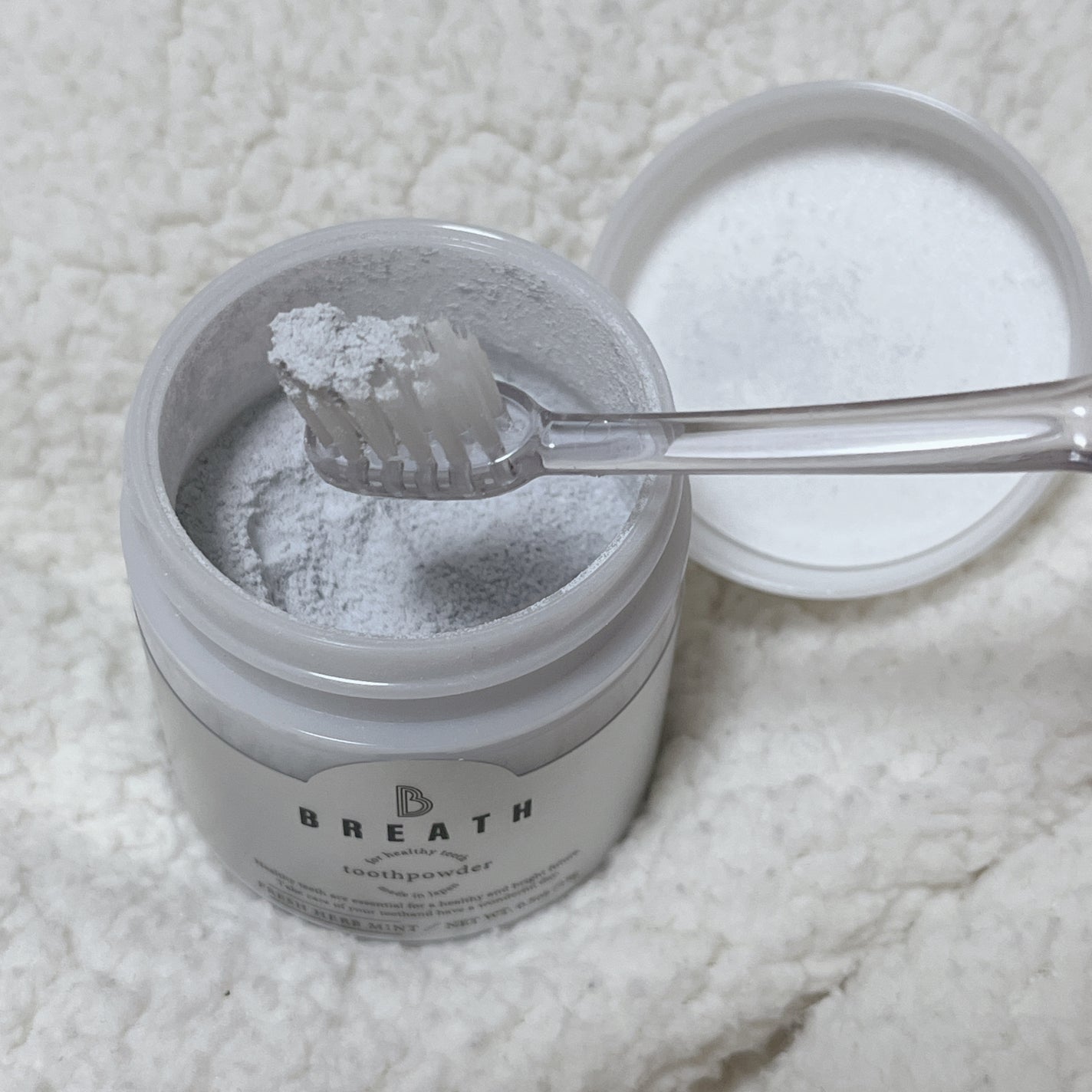 トゥースパウダー/B BREATH/歯磨き粉を使ったクチコミ(2枚目)