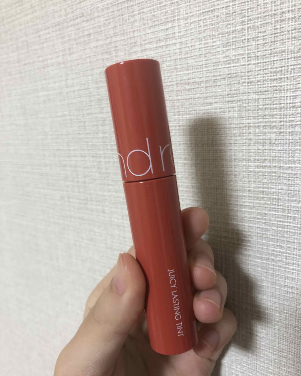 ジューシーラスティングティント/rom&nd/リップティントを使ったクチコミ（1枚目）