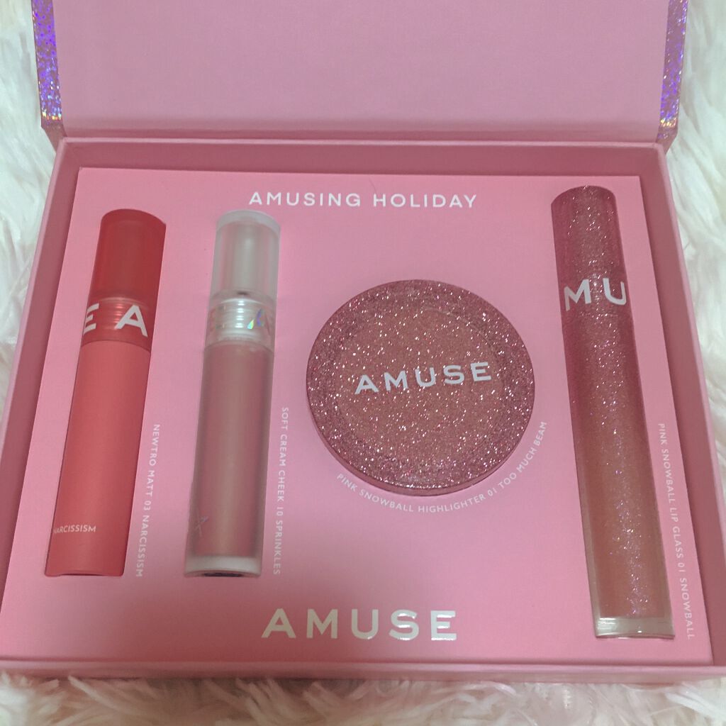 ソフトクリームチーク/AMUSE/リキッドチークを使ったクチコミ（2枚目）