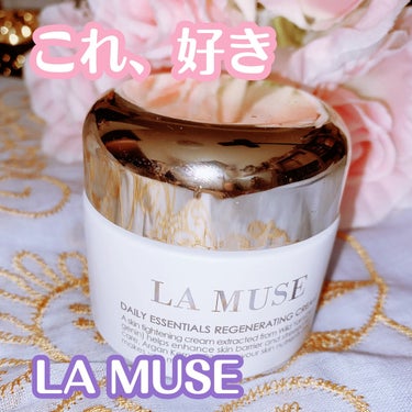 ラミューズ デイリー エッセンシャルズ リジェネレイティング クリームのクチコミ「LA MUSE
「デイリーエッセンシャルズ リージェネレイティングクリーム」(スパチュラ付き).....」（1枚目）