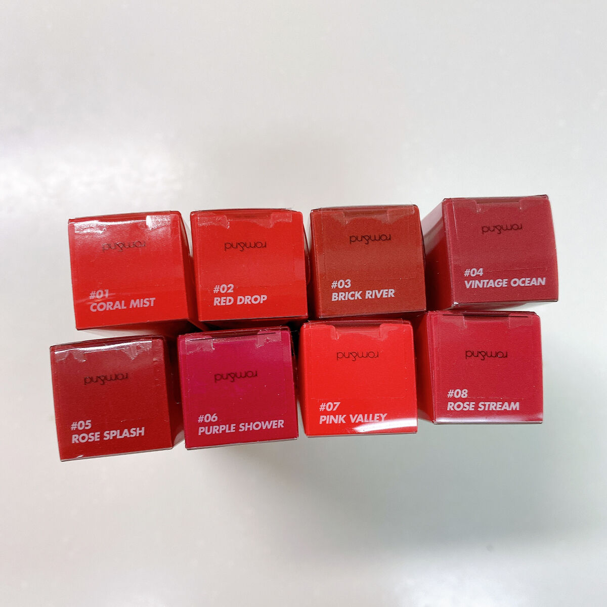 グラスティングウォーターティント/rom&nd/リップティントを使ったクチコミ（2枚目）