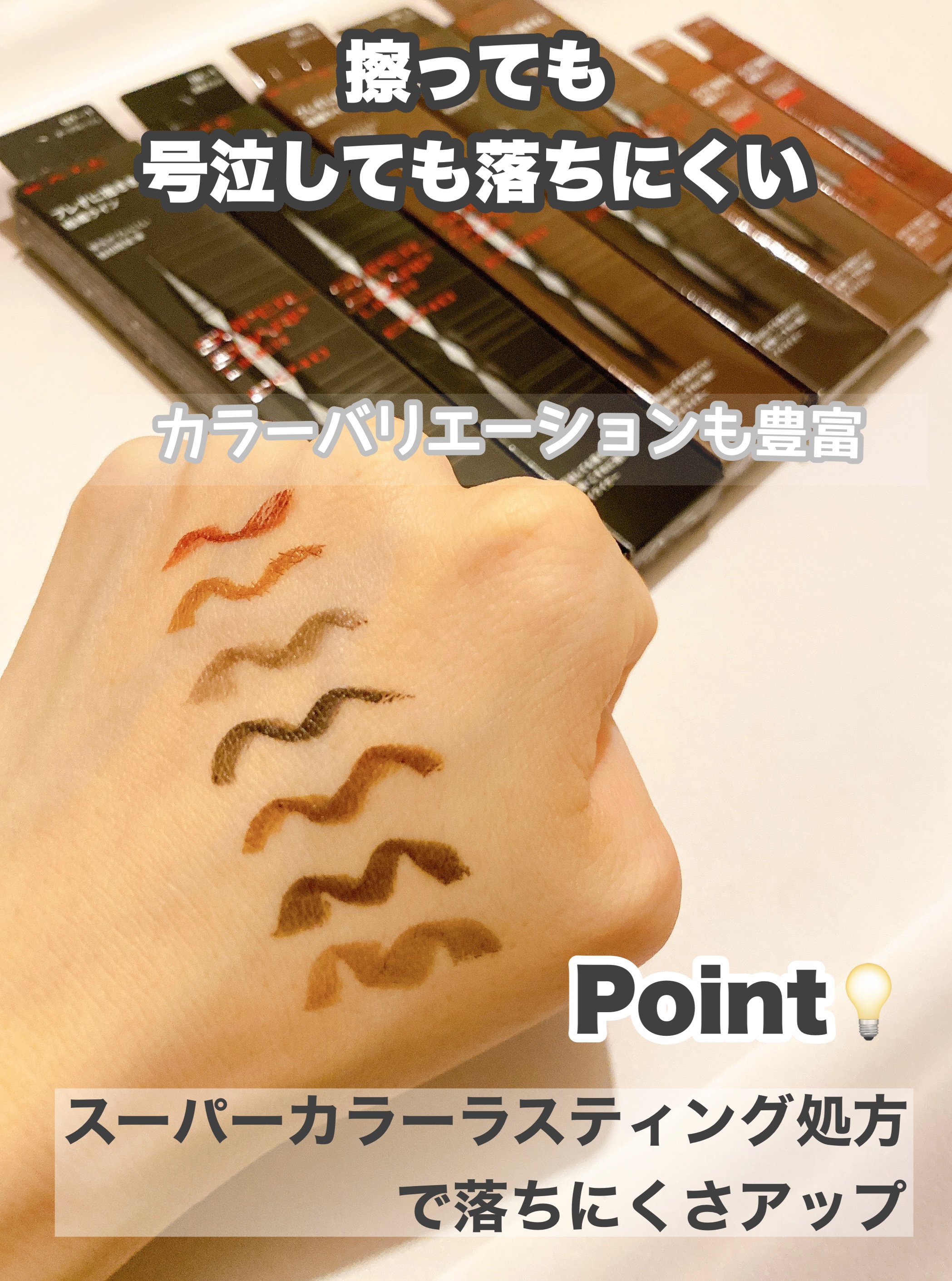 スーパーシャープライナーEX4.0/KATE/リキッドアイライナーを使ったクチコミ（3枚目）