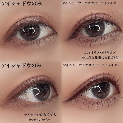 シルキースフレアイズ(マットタイプ)/キャンメイク/アイシャドウパレットを使ったクチコミ(3枚目)