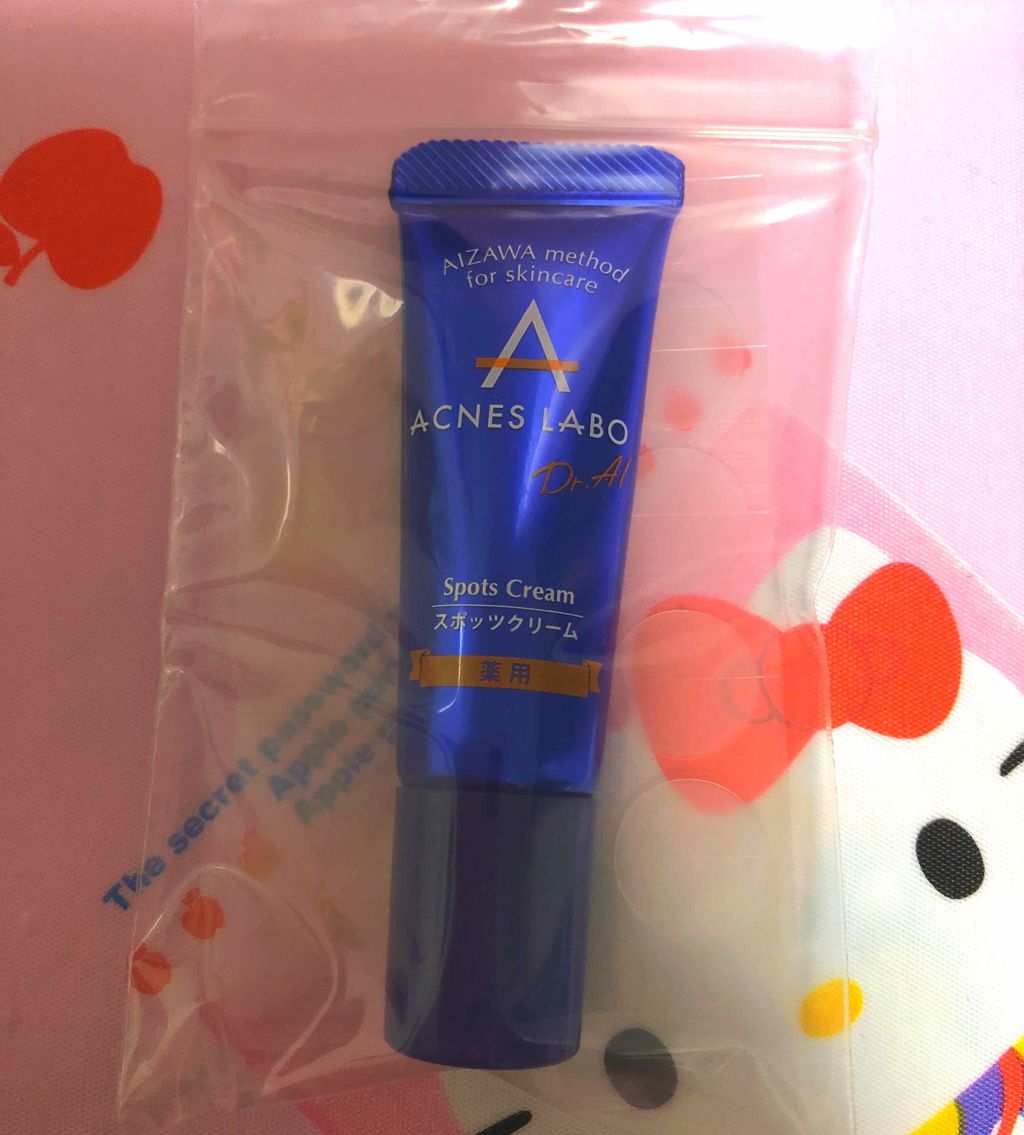 薬用ニキビケア スポッツクリーム/アクネスラボ/フェイスクリームを使ったクチコミ(1枚目)