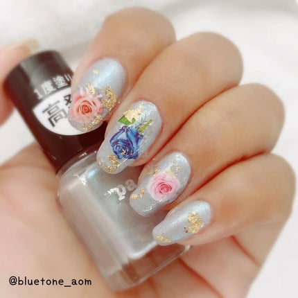 ネイルカラー ワンコートフィニッシュ /pa nail collective/マニキュアを使ったクチコミ(4枚目)