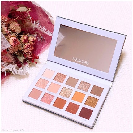 GO TRAVEL 15色アイシャドウパレット/FOCALLURE/アイシャドウパレットを使ったクチコミ(1枚目)