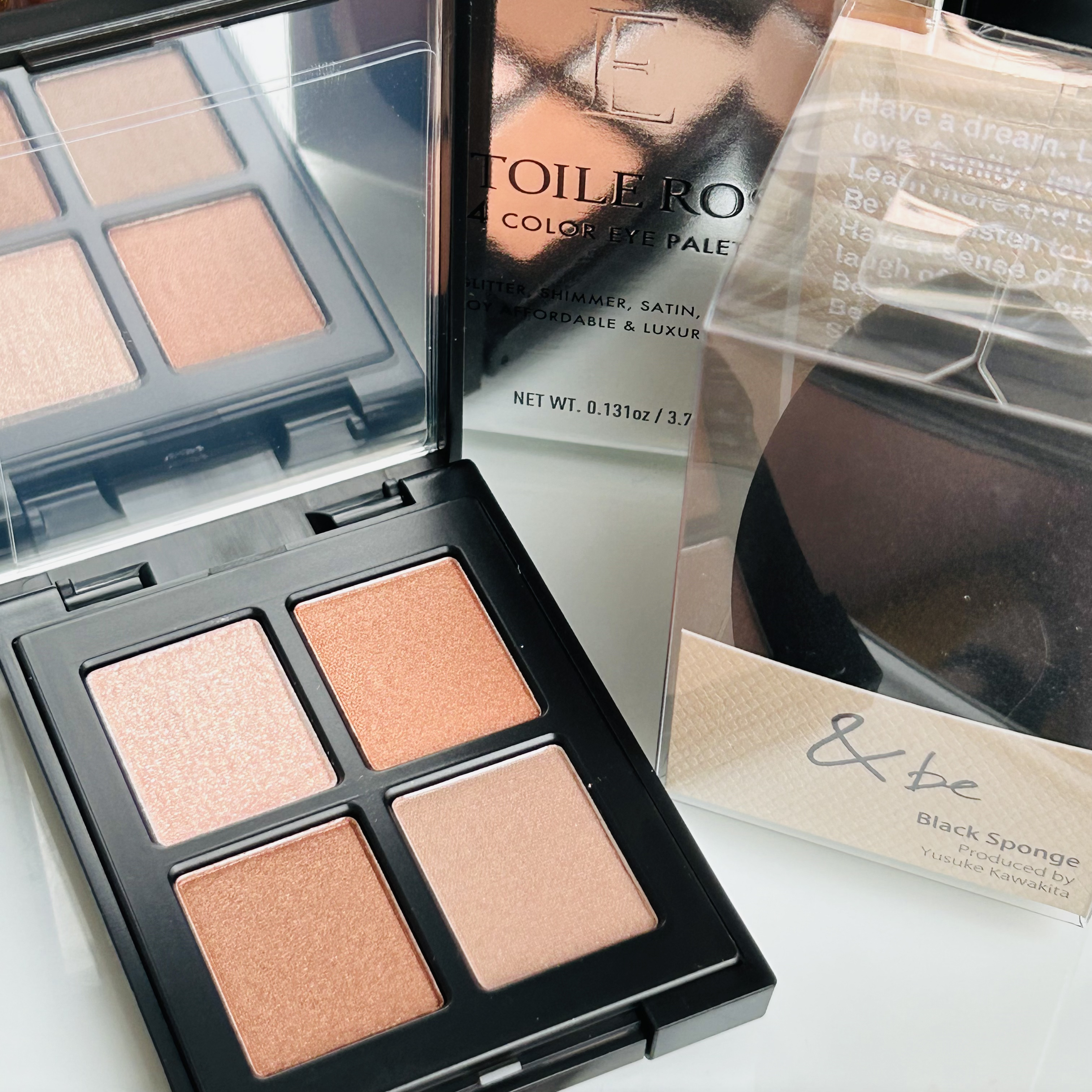 &be ブラックスポンジ/＆be/パフ・スポンジを使ったクチコミ（2枚目）