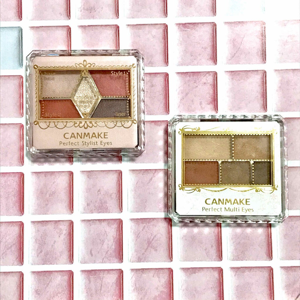 【旧品】パーフェクトスタイリストアイズ/キャンメイク/アイシャドウパレットを使ったクチコミ(4枚目)