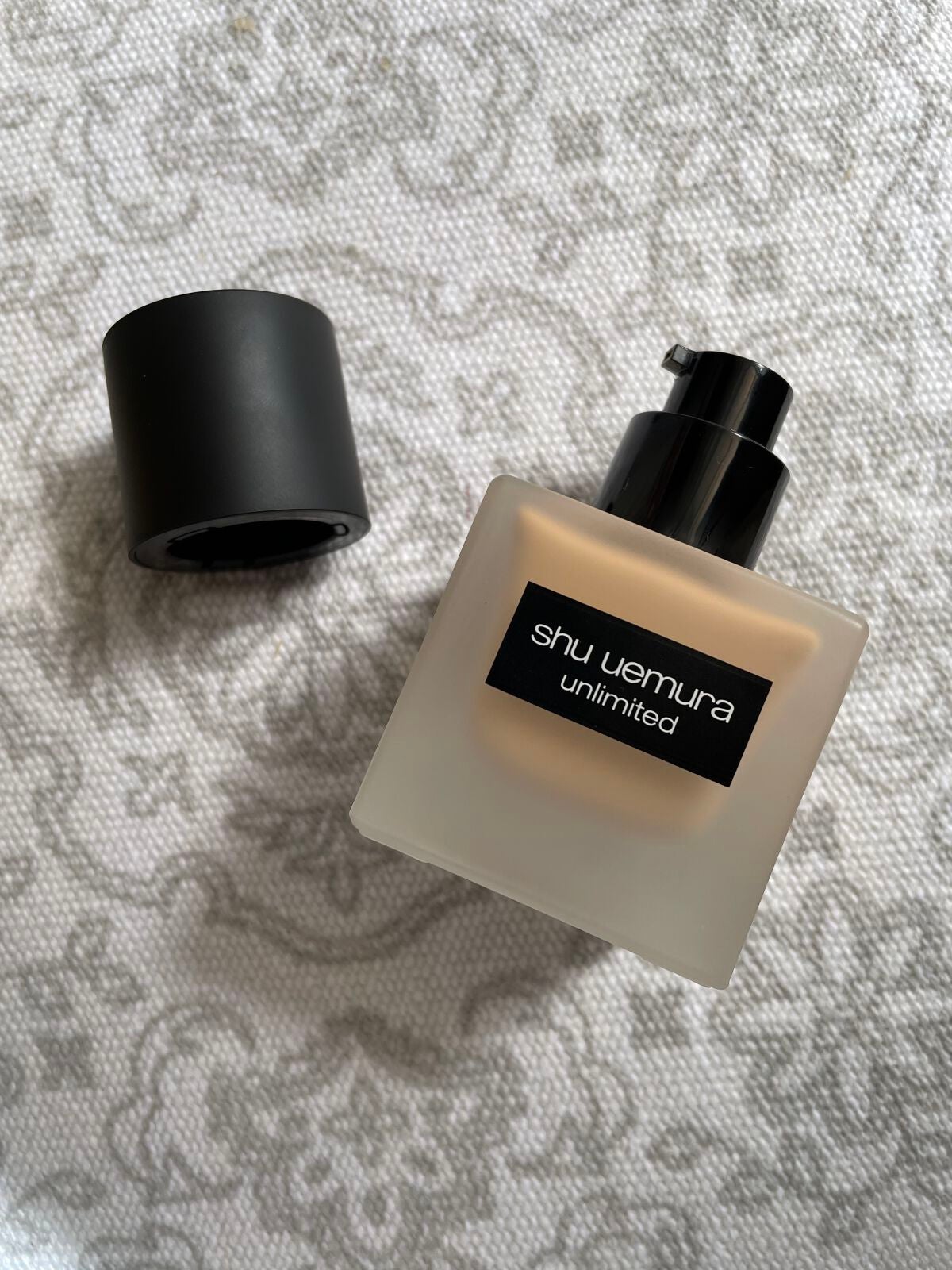 (旧)アンリミテッド ラスティング フルイド/shu uemura/リキッドファンデーションを使ったクチコミ(1枚目)