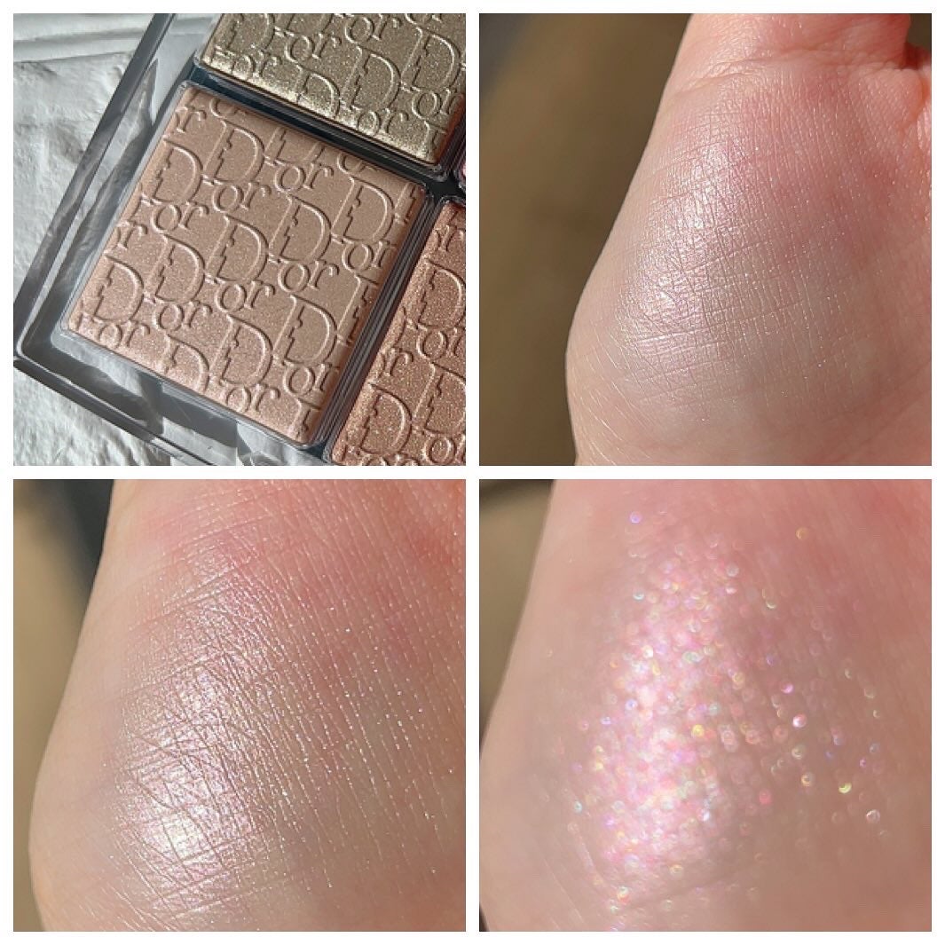 ディオール バックステージ フェイス グロウ パレット/Dior/ハイライトを使ったクチコミ(5枚目)