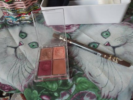 4色アイシャドウパレット 02 ラフィネボルドー/aZTK/アイシャドウパレットを使ったクチコミ(1枚目)