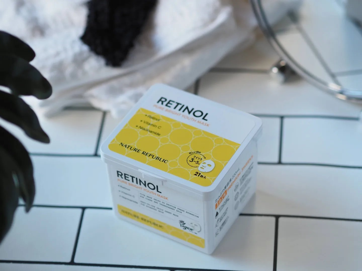 キューブマスク レチノール/ネイチャーリパブリック/シートマスク・パックを使ったクチコミ（1枚目）
