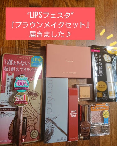 ブラウンメイクセット  LIPSフェスタ Autumn 2022/LIPS/メイクアップキットを使ったクチコミ（1枚目）