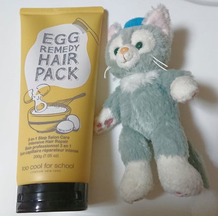 エッグレミディヘアパック/too cool for school/ヘアマスク・ヘアパックを使ったクチコミ(1枚目)