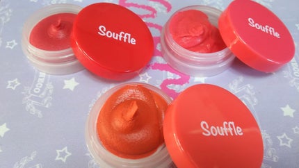 スフレチーク Souffle/DAISO/ジェル・クリームチークを使ったクチコミ(2枚目)