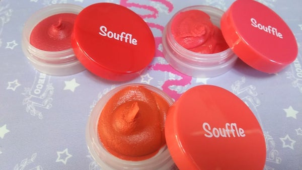 スフレチーク Souffle/DAISO/ジェル・クリームチーク by 蛛李-churi-