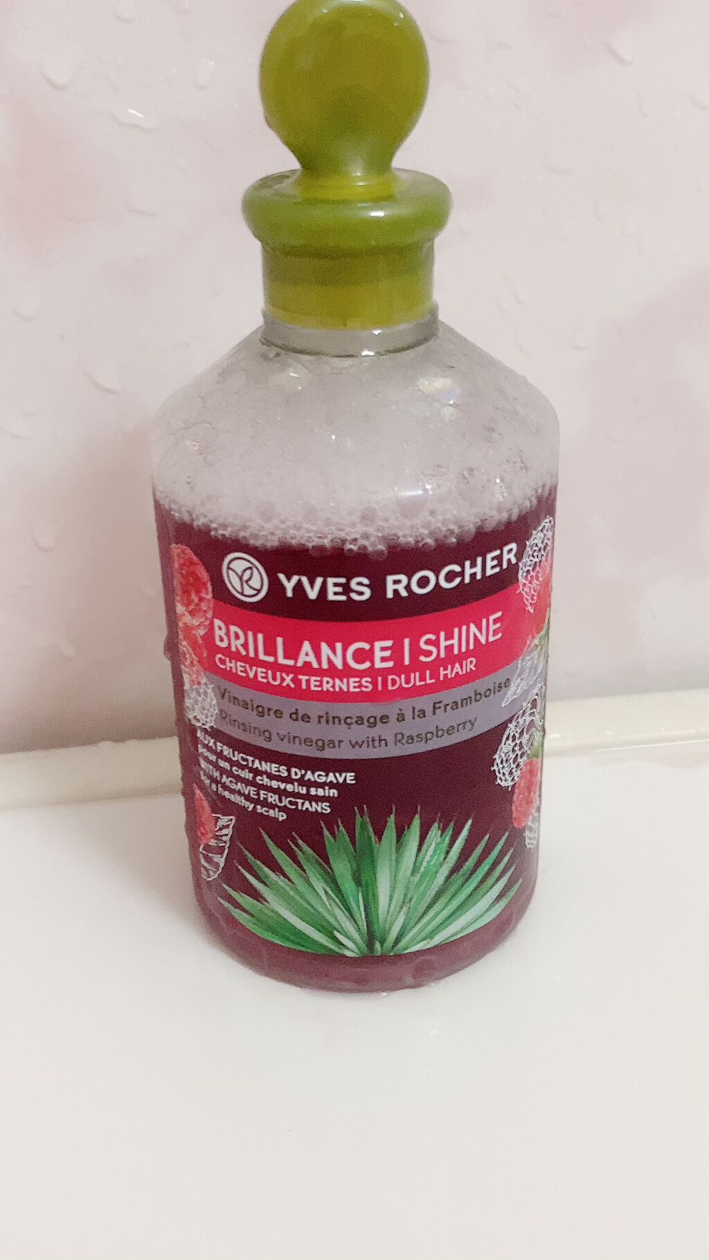 リンシングビネガー シルキーシャイン さらキララズベリー/イヴ・ロシェ/洗い流すヘアトリートメントを使ったクチコミ(1枚目)