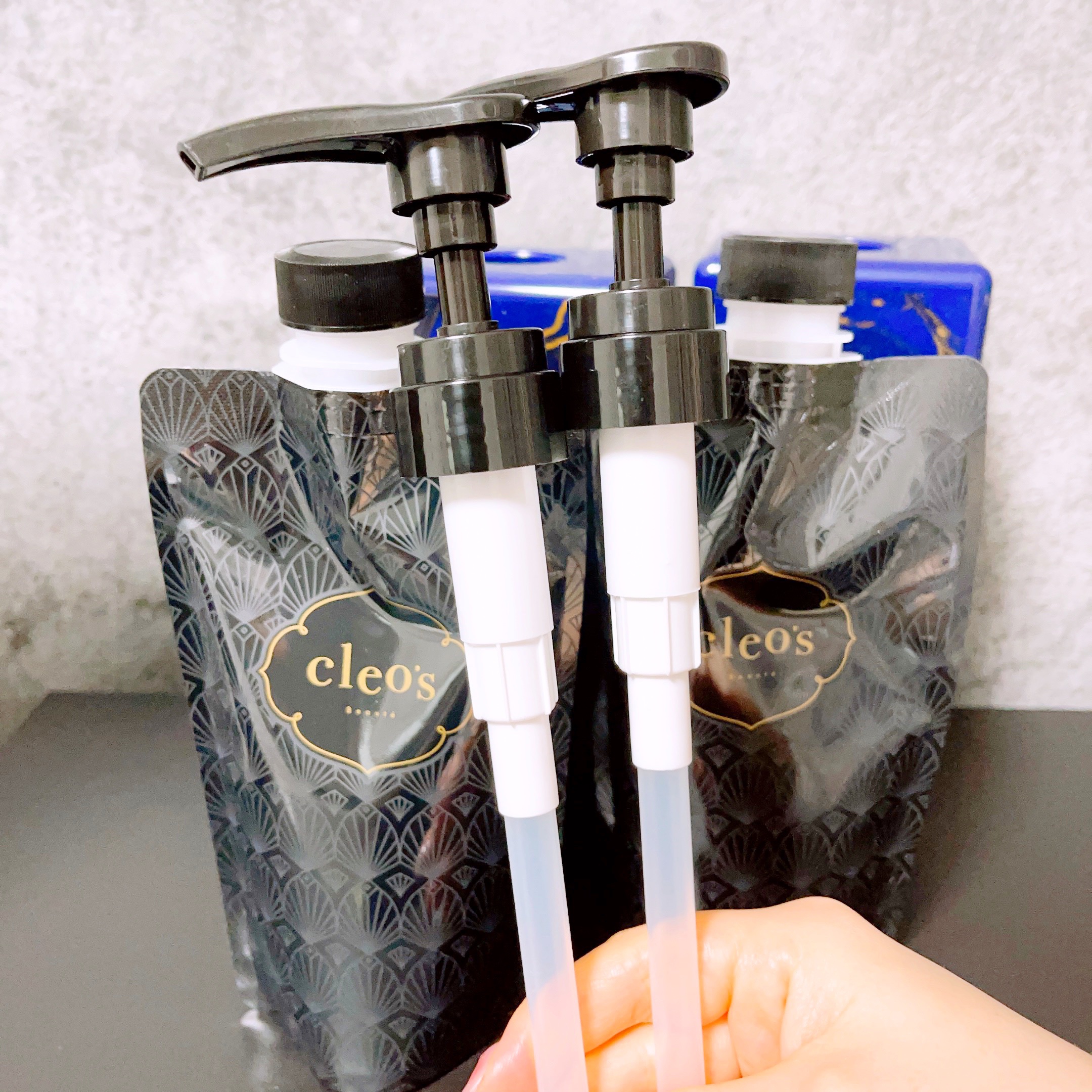 エクストラモイストシャンプー＆リペアトリートメント セット(詰め替え)/Cleo's Beauté/市販シャンプーを使ったクチコミ（2枚目）