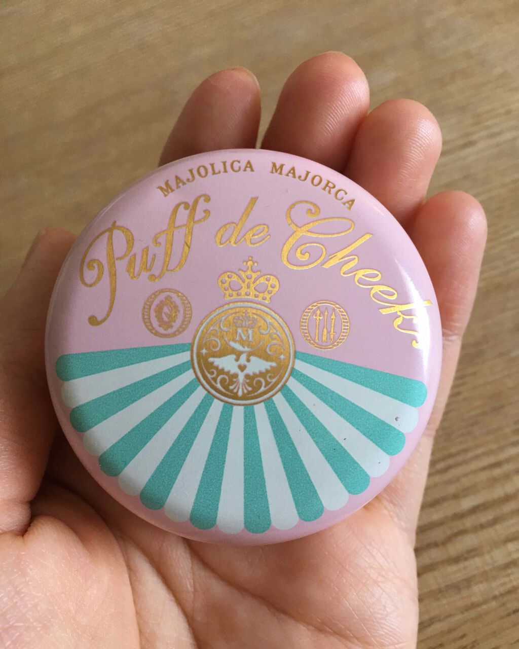 パフ・デ・チーク/MAJOLICA MAJORCA/パウダーチークを使ったクチコミ(1枚目)
