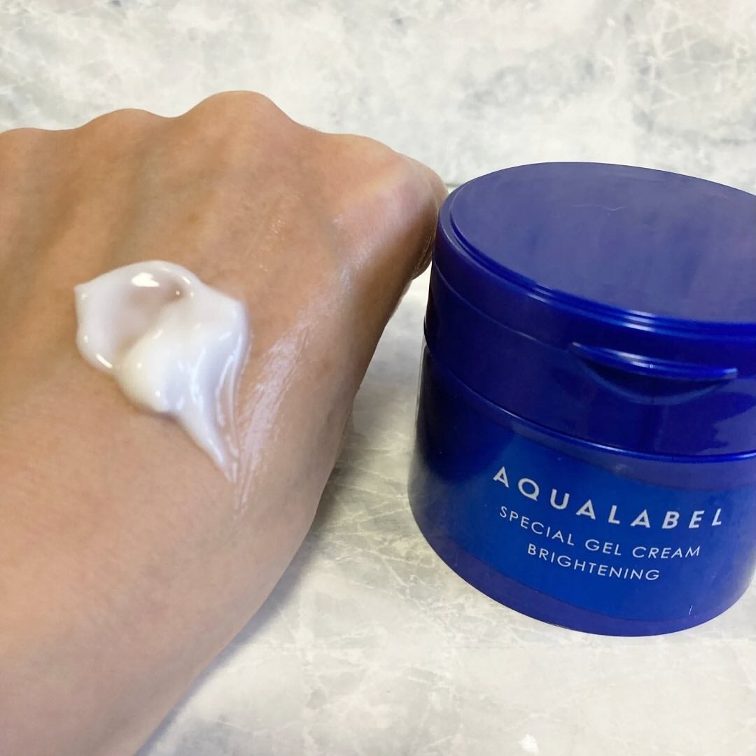 スペシャルジェルクリーム EX (ブライトニング) /アクアレーベル/オールインワン化粧品を使ったクチコミ(3枚目)