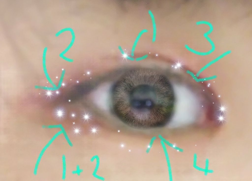 プレイカラー アイシャドウ/ETUDE/アイシャドウパレットを使ったクチコミ（3枚目）