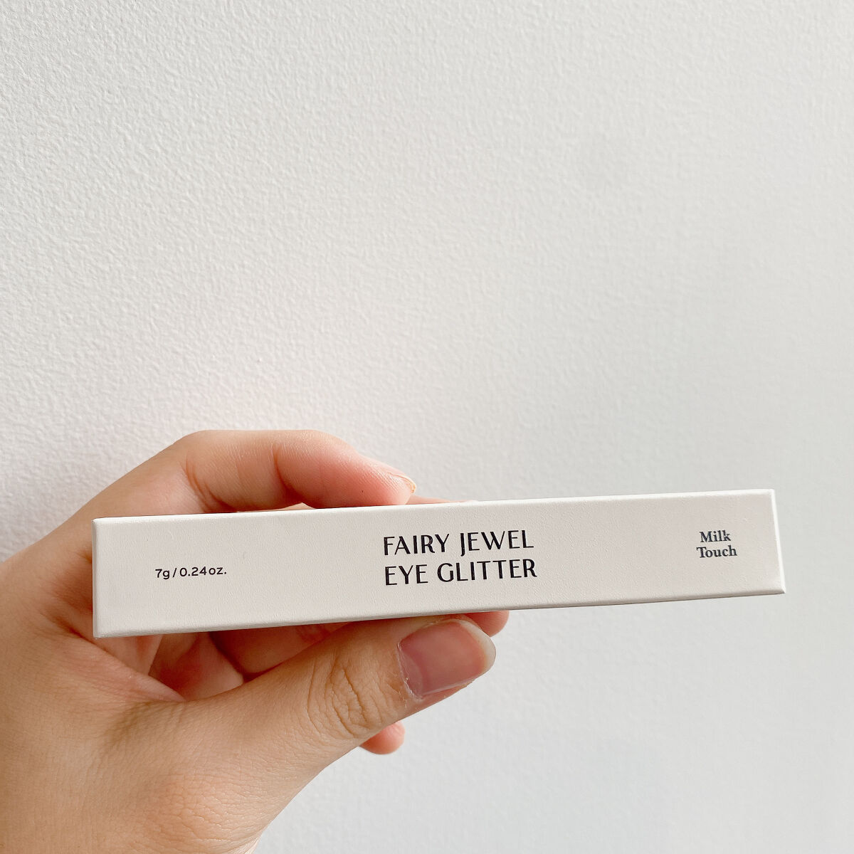 フェアリージュエルアイグリッター Aurora White Jewelry/Milk Touch/グリッターを使ったクチコミ（2枚目）