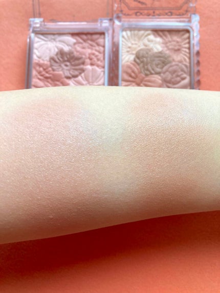 グロウフルールチークス/キャンメイク/パウダーチークを使ったクチコミ(4枚目)