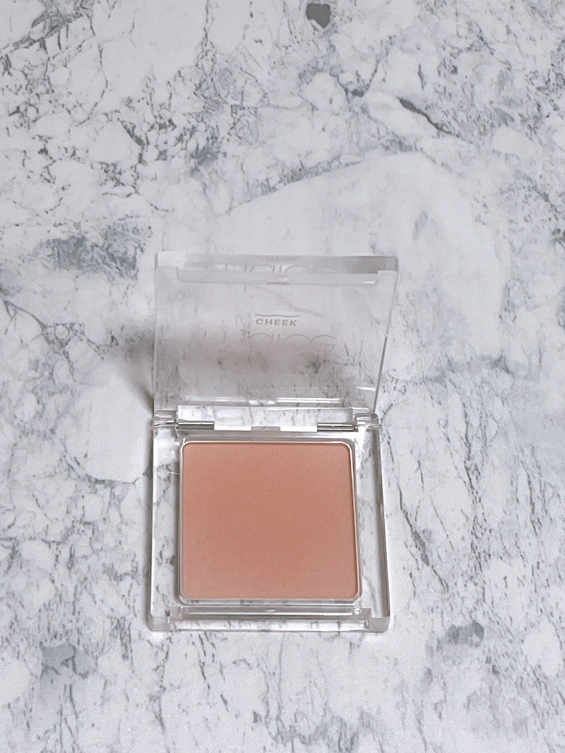 ぽわんチーク 02 ピュアビスケット/muice/パウダーチークを使ったクチコミ（2枚目）