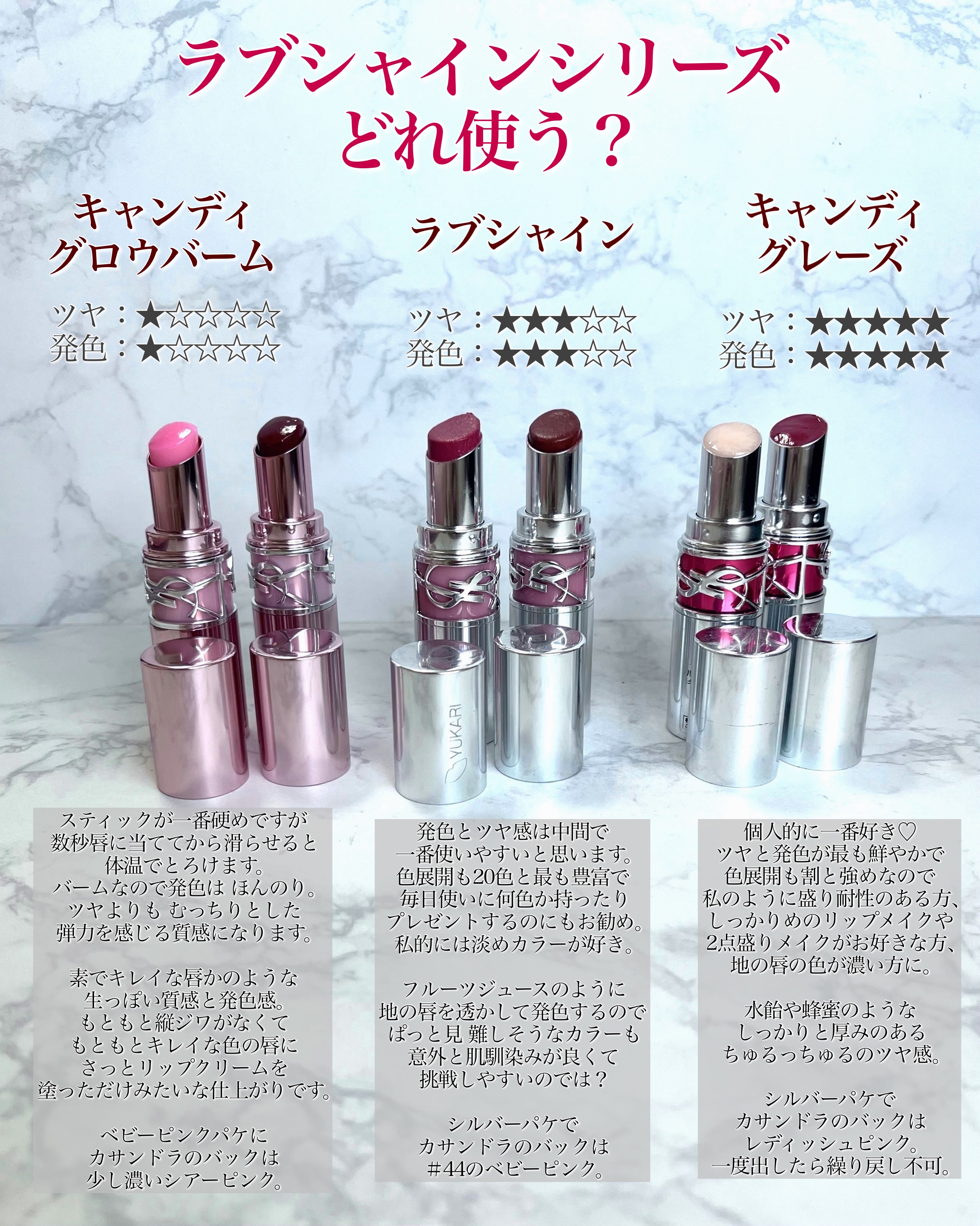 YSL ラブシャインキャンディグロウバーム7B 楽天市場】【公式/新色登場】 YSL ラブシャイン キャンディ