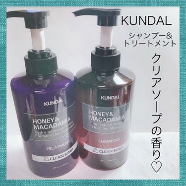 ネイチャーシャンプー 01.クリーンソープ Clean Soap/KUNDAL/シャンプー・コンディショナーの画像