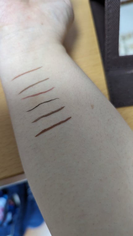 1DAY TATTOO リキッドアイライナー 05 ダージリンピンク/K-パレット/リキッドアイライナーを使ったクチコミ(2枚目)