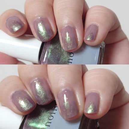 カラフルネイルズ N47 ダスキーパープル/キャンメイク/マニキュアの画像