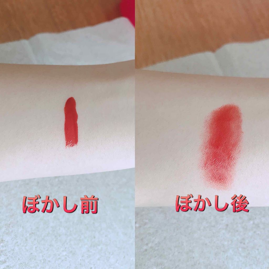 ディアダーリン ウォータージェルティント (アイスティント)/ETUDE/口紅を使ったクチコミ(3枚目)