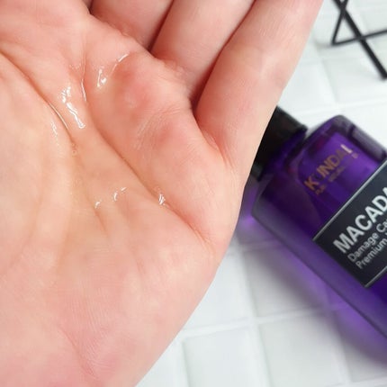 クンダル マカダミア ウルトラヘアセラム /KUNDAL/ヘアオイルを使ったクチコミ(2枚目)