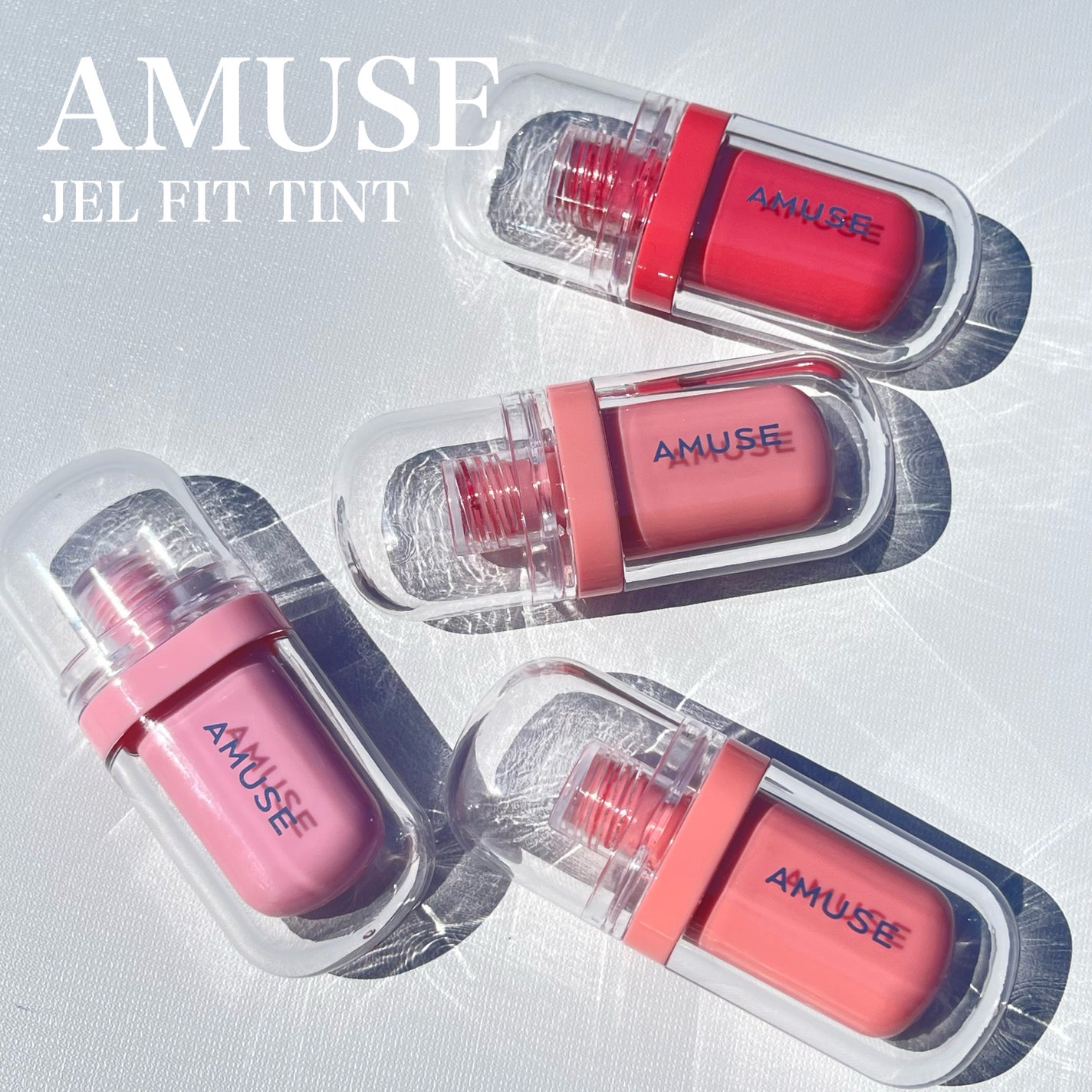 ジェルフィットティント/AMUSE/リップティントを使ったクチコミ(1枚目)