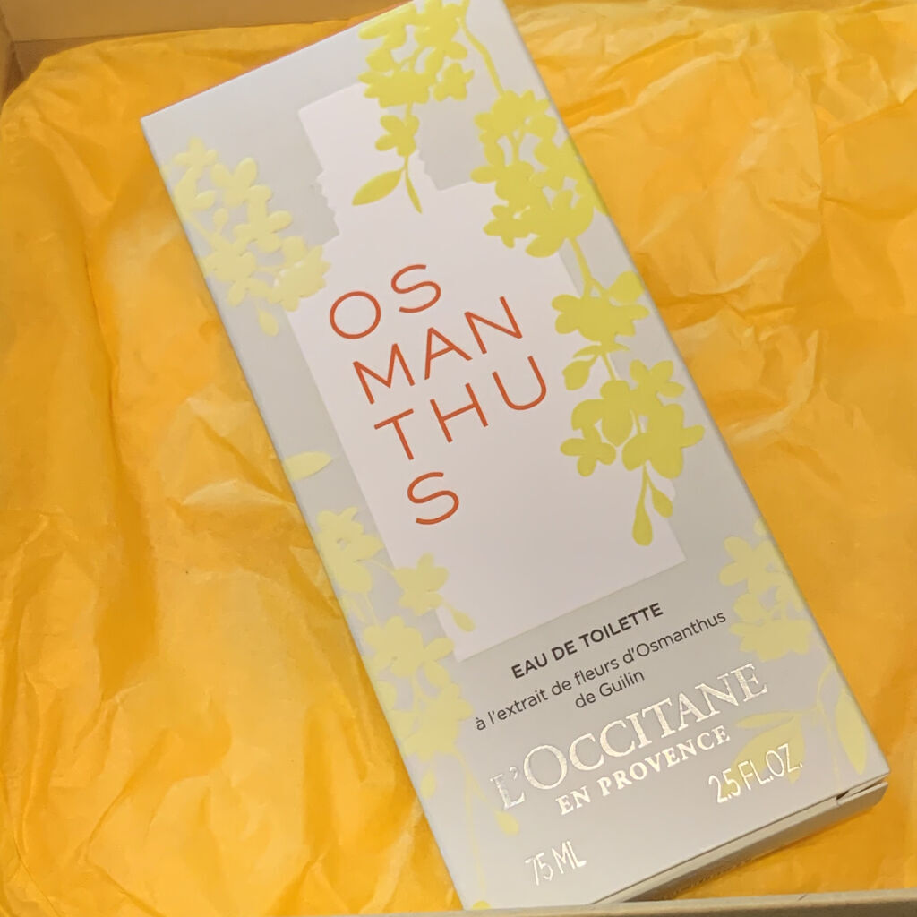 オスマンサス オードトワレ/L'OCCITANE/香水(レディース)を使ったクチコミ（1枚目）